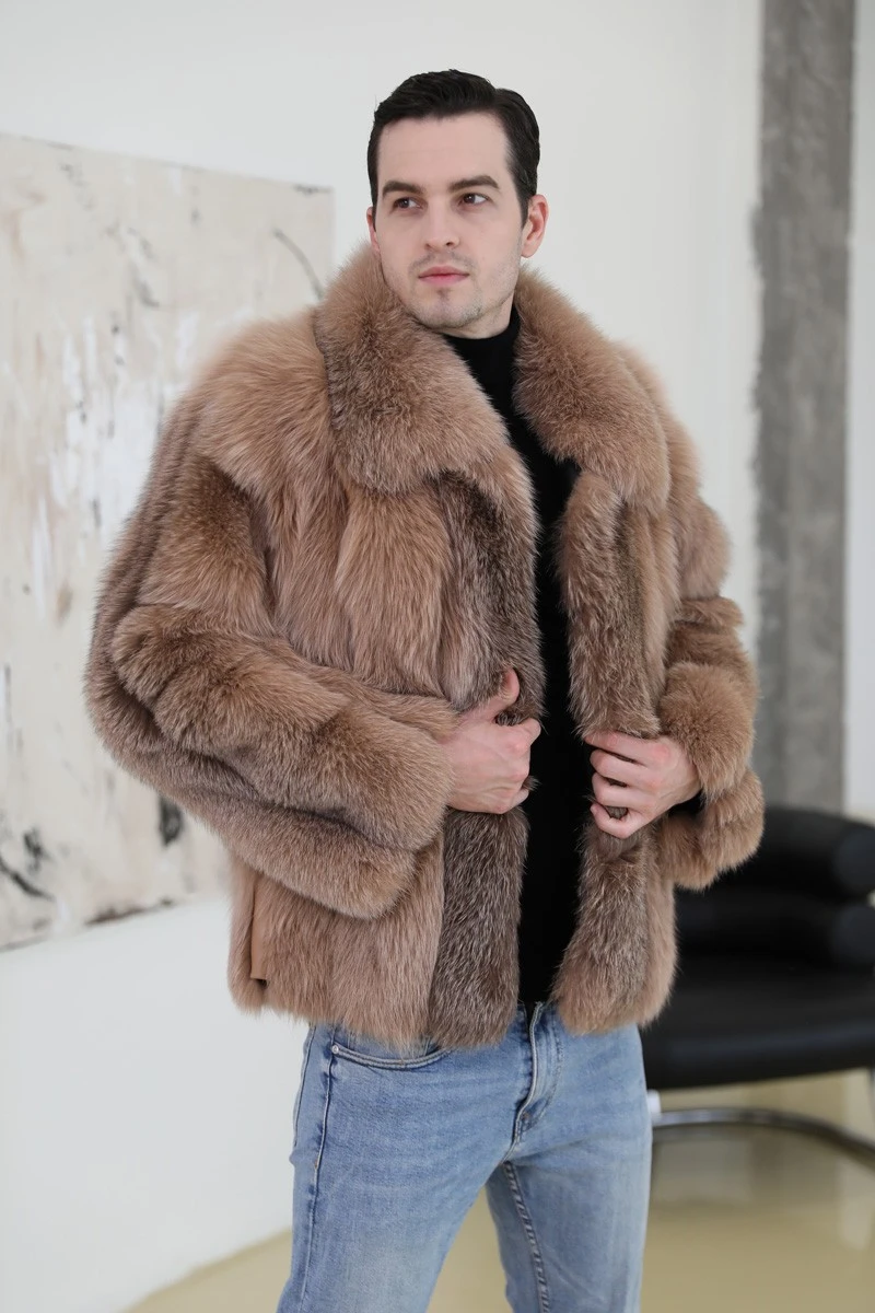 Fox fur Men's Jacket