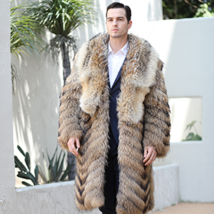 انتخاب مناسب کت خز راکون مردانه